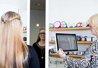 Wave-Analyzer Augenanalyse